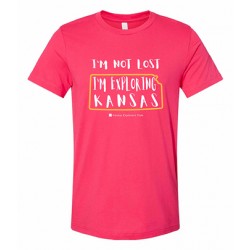 I'm Not Lost - T-shirt - Fuchsia