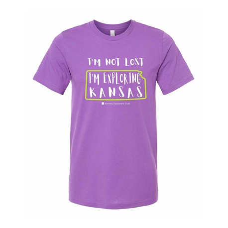 I'm Not Lost - T-shirt - Royal Purple