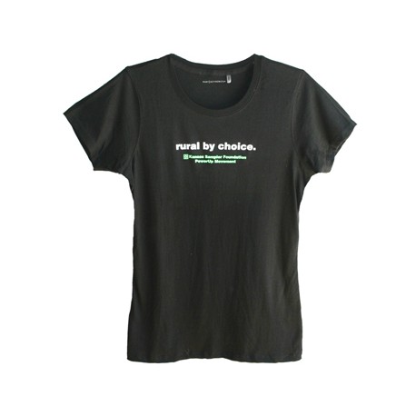 Rural by Choice Ladies T-shirt