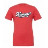 Kansas T-shirt--Red